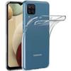 Case for Samsung A12 - Phonillico - Silicone Gel TPU - Ultra Thin - Flexible - Transparent