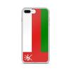 Coque iPhone - Oman - Drapeau - Souple - Multicolore - Compatible iPhone 7 Plus