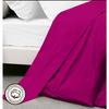Flat Sheet - Raspberry - 240x300 Cm - 100% Cotton - Machine Washable - 2 People