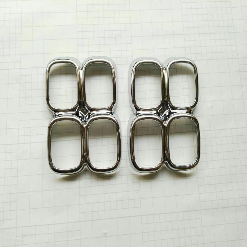 ABS хромированная передняя противотуманная фара, накладка, рамка лампы противотуманной фары, наклейка, внешние аксессуары для Kia Sportage 4 QL 2016 2017