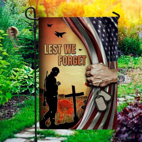 Lest We Forget American Decorative Graden ag ZZO EEZ