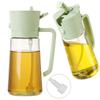 Glass Olive Oil Dispenser Bottle 15.89oz/470ml Seasoning Bottle New Oil Pot  Household