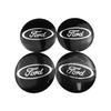 4pcs 56mm Auto Wheel Hub Center Caps Emblem Decals For Ford Fusion Ecosport F36 Kuga ST Explorer Fiesta Focus 2 Mondeo Edge Transit