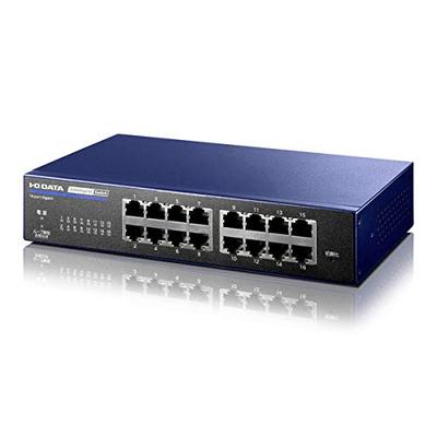 Совместимый с сертификацией IODATA интеллектуальный коммутатор L2 16 портов Millennium Ultramarine BSH-G16MB IEEE802.1X