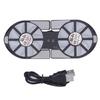 4Color Laptop Cooling Pad Foldable Notebook Cooler DualFan Large Air Volume Radiator Heat
