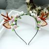 Девушка Для Женского Макияжа Рога Ободок Корейский Стиль Обруч Для Головы Женская Повязка Для Волос Аксессуары для Волос