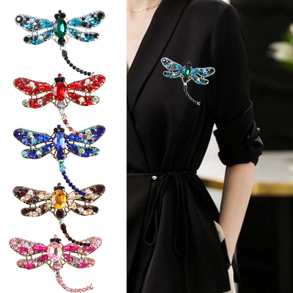 Sense Sweater Coat Collar Pin Clothes Accessories Korean Style Badge Dragonfly Brooch Women Brooch