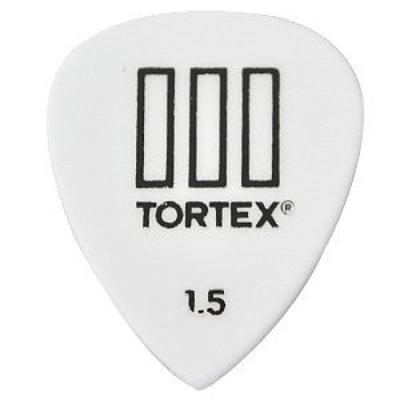 Jim Dunlop Tortex III STD набор из 36 медиаторов Tortex 3 стандартный медиатор Musent Custom Players Pick 1.50 мм и 462B150-WHT-36P