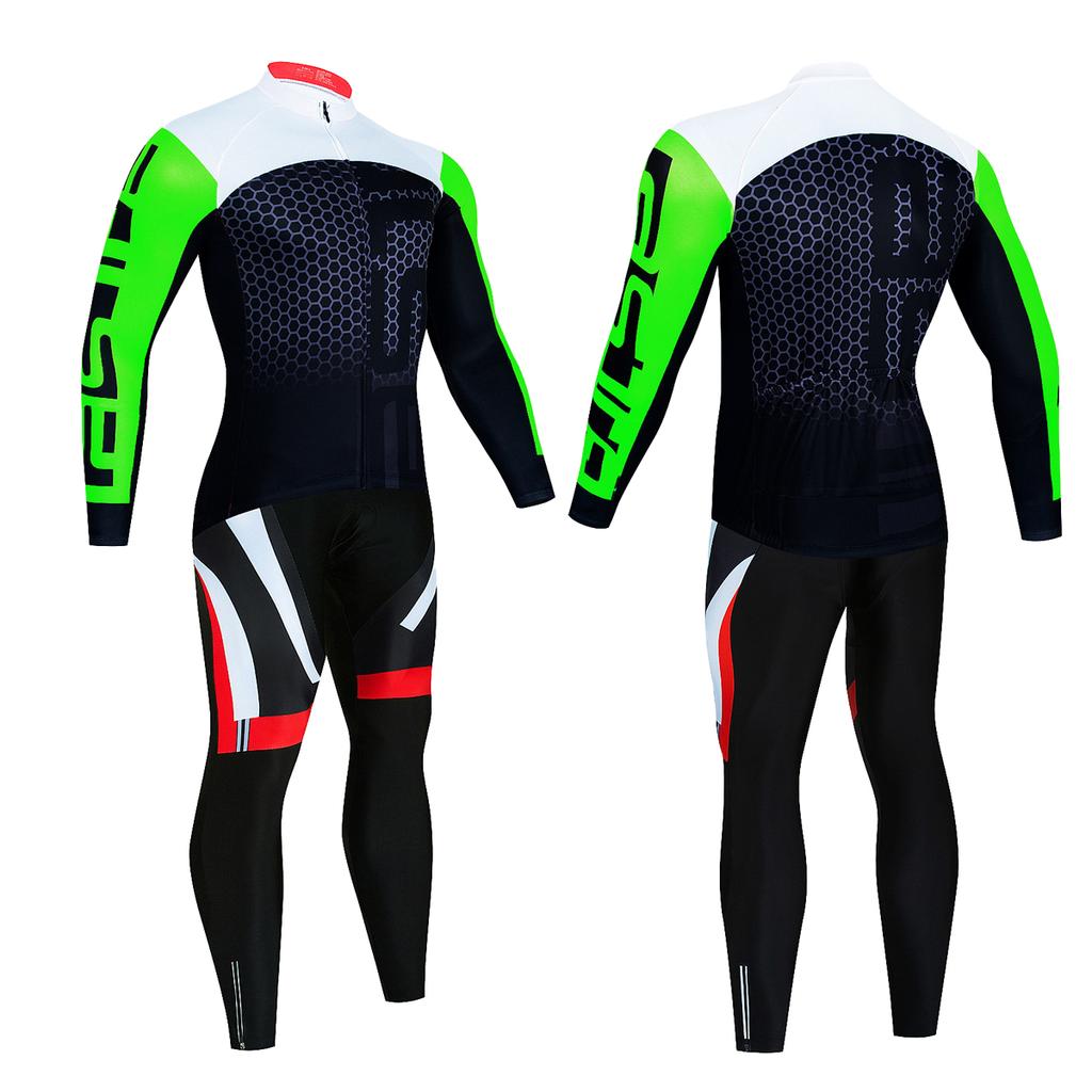 2023 Pro Winter Thermal Fleece Cycling Jersey Sets Long Sleeve Bicycle Clothing MTB Bike Wear Maillot Ropa Ciclismo Cycling Suit
