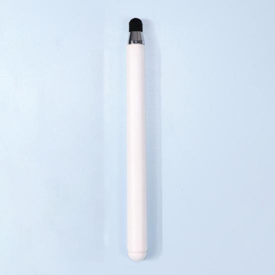 Телескопическая металлическая указка для обучения Универсальный стилус для сенсорного экрана Высокая чувствительность Портативная стилус-ручка с фетровым наконечником для онлайн-занятий Белая доска Большой экран