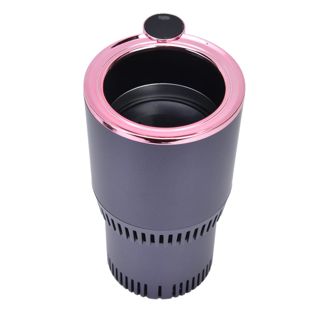 Car Cup Warmer Digital Display Intelligent Car Cooling Cup for Milk Tea Canned Drinks Bottled