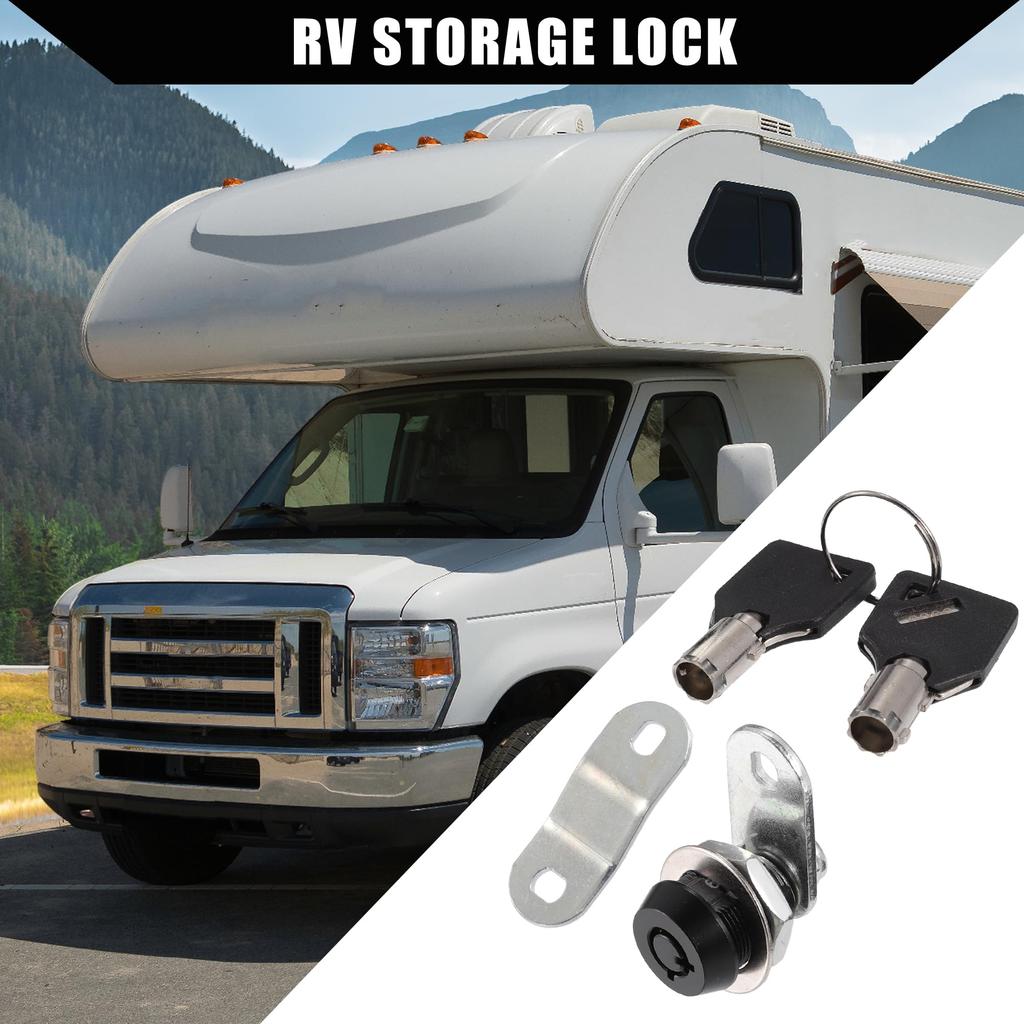 Hihaha RV Camper Lock Set (with 6 Keys) / Internal RV Storage Door Locks