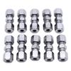 Threads Brake Line Fittings 3/16 Inch 10Pcs Fittings Assortment Compression Union Fit for 3/16 Inch Tube 4.75mm Brake