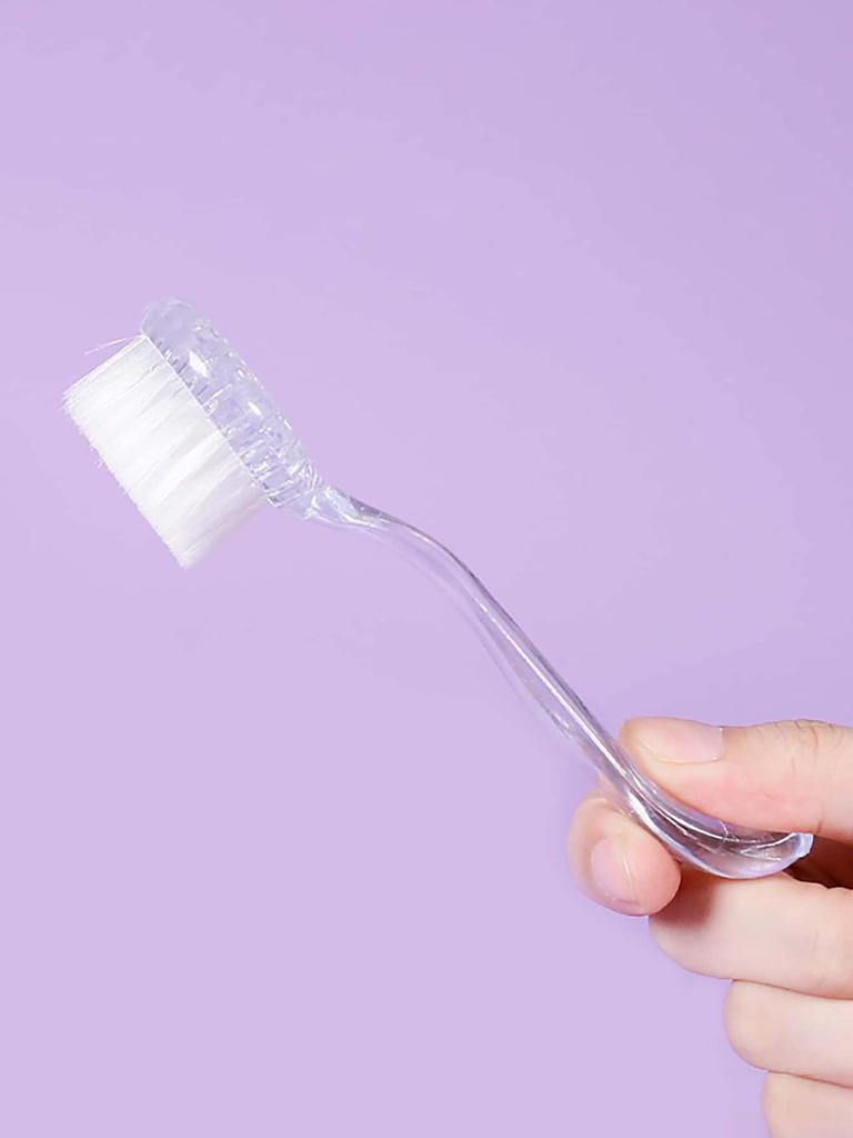 1pc-Pet bath brush, gentle massage, easy to comb and use with shower gel, suitable for both dry and wet use