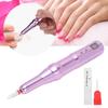 Rechargeable Electric Nail Drill Pen Portable Nail Grinding Polishing Machine Manicure ToolPink