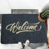 Добро пожаловать коврик из полиэфирного волокна Добро пожаловать коврик уличный ковер нескользящий входной коврик для улицы