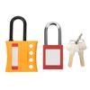 Lockout Tagout Lock Hasp Kit 4 Holes Insulated Nylon ABS LOTO Safety Lock for Industrial Chemical