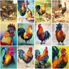DIY Diamond Painting Chickens Mosaic Diamond Embroidery Full Square Round Drill Rooster Hen Picture of Rhinestone Handcraft Gift