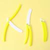 Новый банановый редис бабочка нож гравитационный мини брелок фруктовая игрушка нож-цепочка детская декомпрессионная игрушка подарок