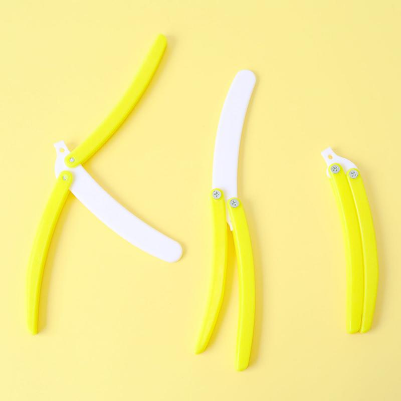Новый банановый редис бабочка нож гравитационный мини брелок фруктовая игрушка нож-цепочка детская декомпрессионная игрушка подарок