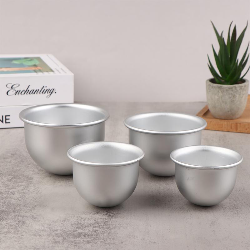 1шт алюминиевый сплав глубокий полукруг форма для торта кастрюля кукла платье украшение торта