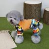 Camouflage Four Legged Hoodie With Leash Clip Small Dogs Teddy Outdoor Sport