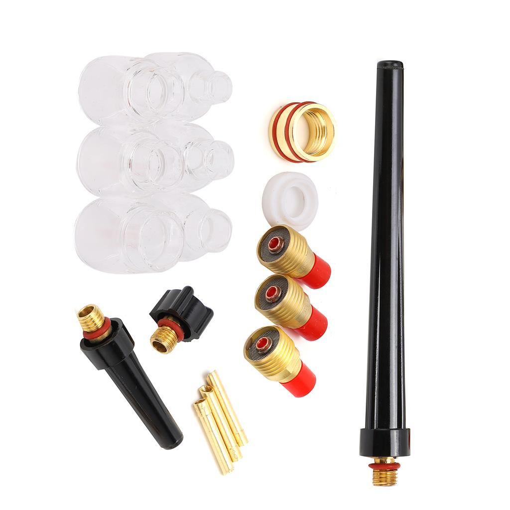 Комплект принадлежностей для сварочной горелки, латунные расходные материалы, стеклянная насадка 2 мм для WP920