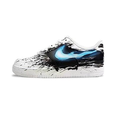 Air Force 1 07 Low, Air Force 1 Скейтбордические кроссовки Мужские Черно-белые 315122-111(КомандаG-)