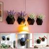 Wall-Mounted Hexagonal Flower Pot Geometric Growing Pots Wall Hanging Planter  Indoor Plants