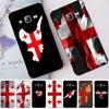 Georgia Flag Phone Case For Samsung Note 9 10 20 Plus Pro Ultra J6 J5 J7 J8 Soft Black Phone Cover