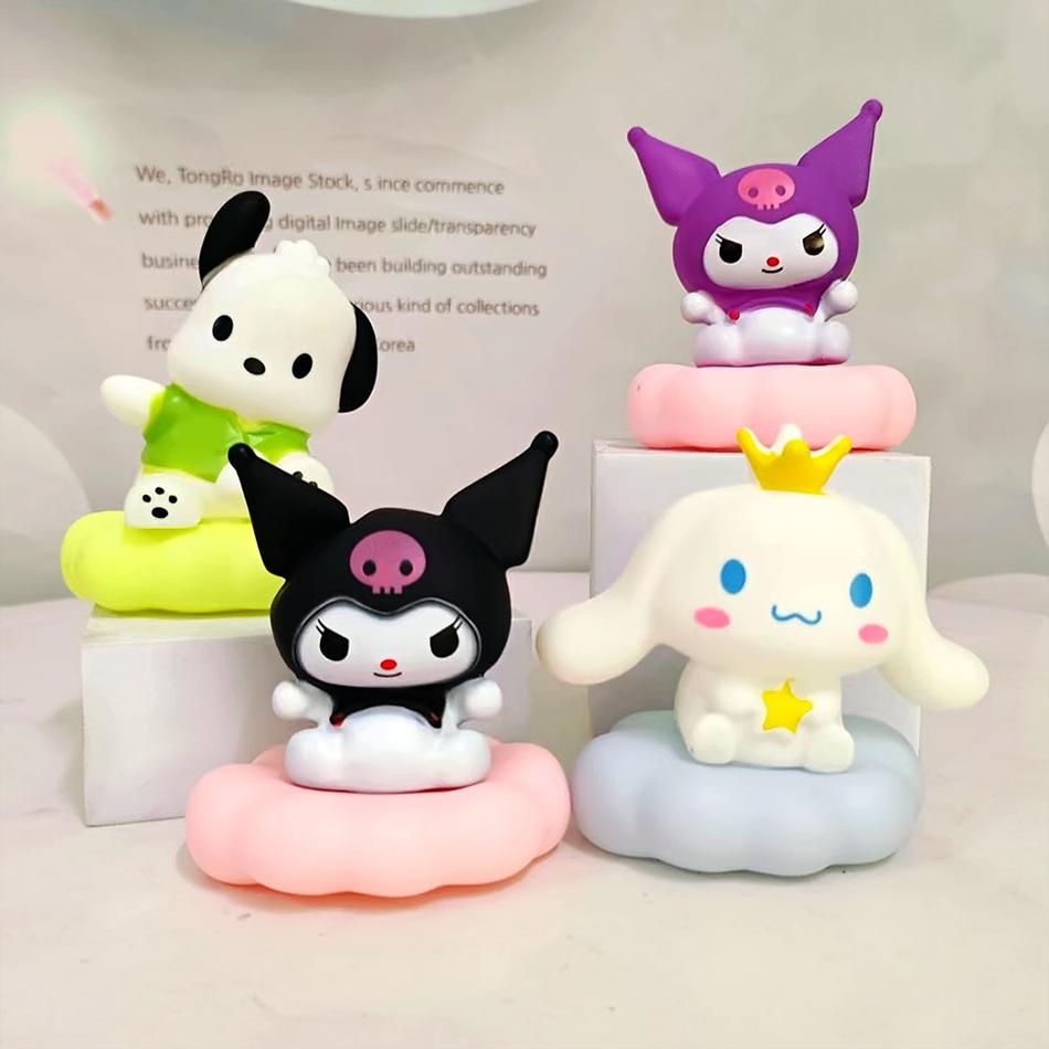 Куроми Синнаморолл Ночник Sanrio Светящаяся Детская Игрушка Прикроватная Лампа Аниме Каваи Милый Ребенок Ребенок Подарок Подарки