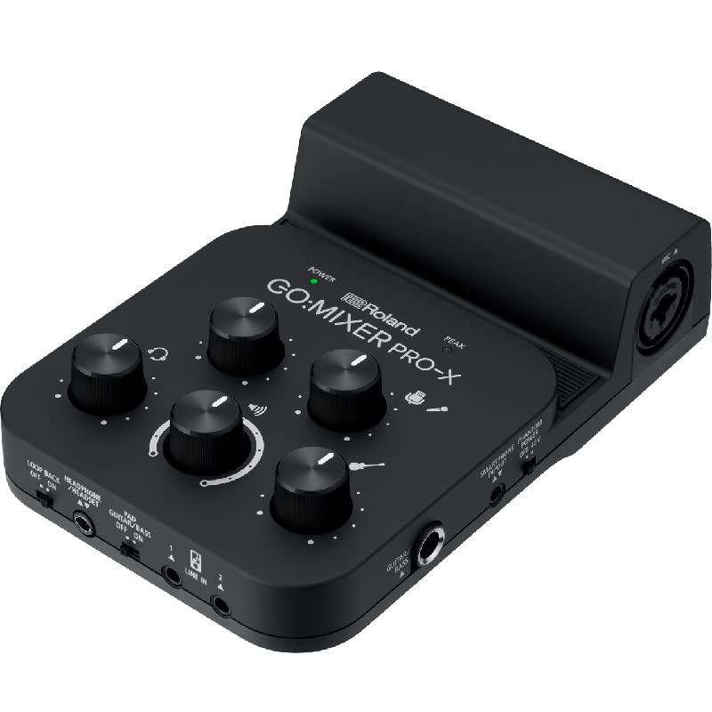 Roland Портативный микшер для мобильных устройств Комплект оборудования для распространения звука через смартфон GOMIXER PRO-X [Наушники BH-181]