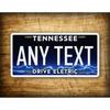 Personalized Tennessee Electric Custom Text Sign Metal Wall Decor Waterproof