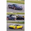 1:32 Pagani Huayra Dinastia из цинкового сплава, модель автомобиля со звуком и светом, игрушечный автомобиль с откатом, подарки для детей, литая под давлением масштабная модель