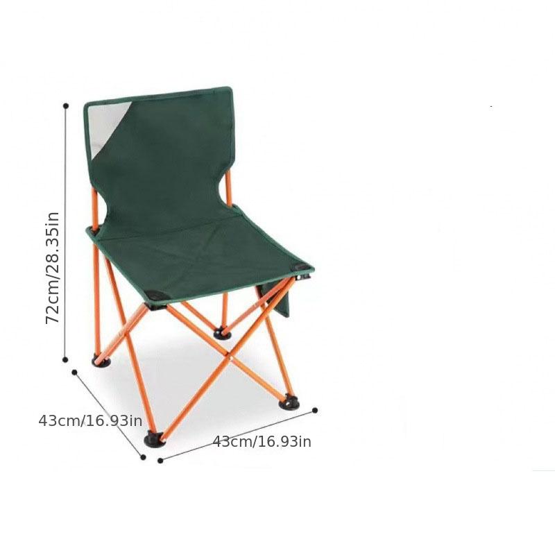 1 шт. складной стул для кемпинга, легкий портативный маленький мазар, скамейка со спинкой для студентов-художников