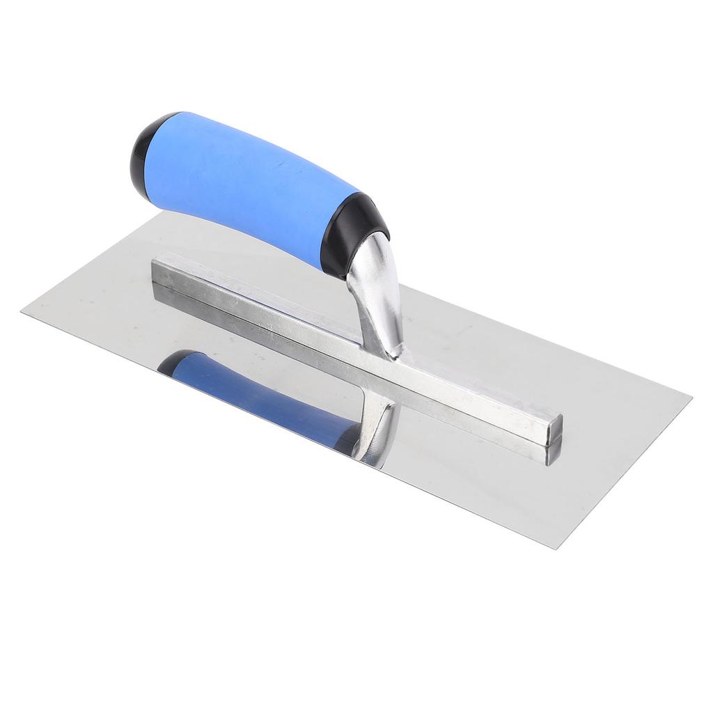 Кельма для гипсокартона с эргономичной ручкой, утолщенная нержавеющая сталь, отделочный шпатель для каменной кладки