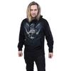 Spiral Direct Unisex Adult Odin´s Warrior Back & Sleeve Print Pull Over Hoodie
