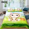 Детский пододеяльник с обезьянкой, милый комплект постельного белья с изображением животных из мультфильмов, милый маленький пододеяльник с обезьянкой для мальчиков и девочек, декор детской спальни
