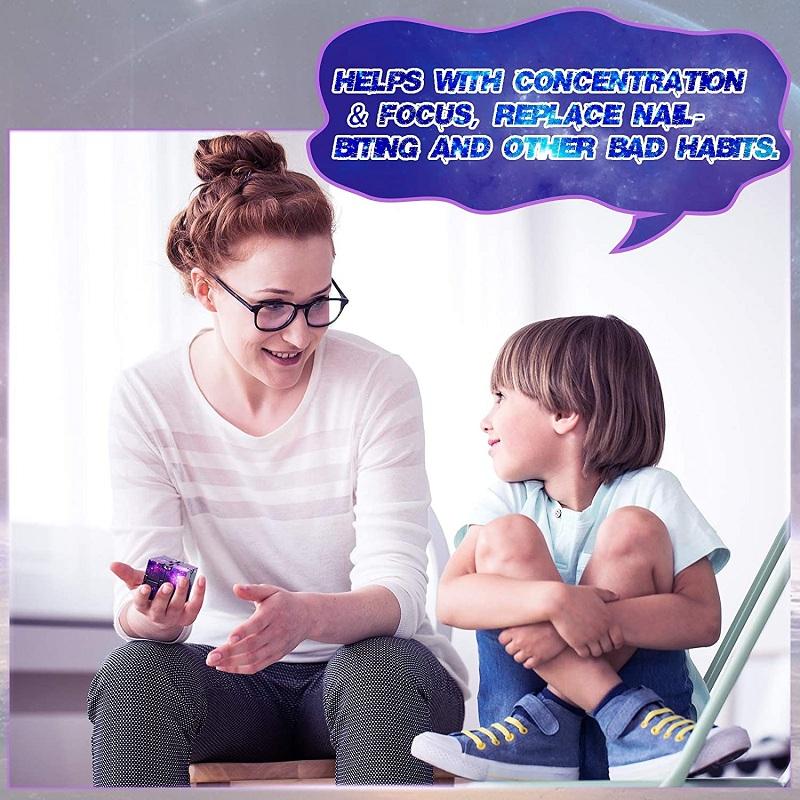 Бесконечный куб, флип, игрушки для детей, тревожная игрушка, кончики пальцев для игры-головоломки, антистресс, волшебный палец, непоседа, аутизм, подарки для рук, дети