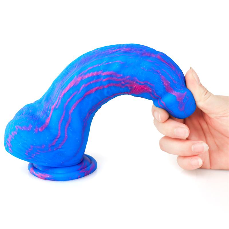 Extra Large Special-shaped Penis Liquid Silicone Color Simulation Penis Adult Products