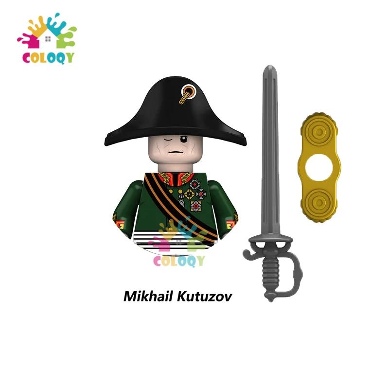 Детские игрушки Наполеоновская кавалерия Строительные блоки Боевой конь Седло Солдаты Мини-фигурки Игрушки для детей Рождественские подарки