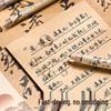 Шариковая ручка Kaba Bear с черным игольчатым наконечником: Быстросохнущая ручка для студенческих экзаменов и подписи в старинном стиле.