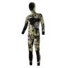 5mm Camo Hooded Wetsuit for Men & Women - Professional Diving, Hunting, Cold-Proof Fishing Suit.