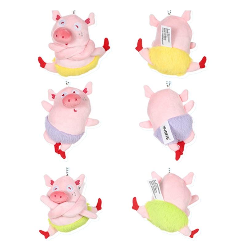 Милый Show Show Поросенок Балетный Танец Плюшевая Игрушка Подвеска Мультяшная Кукла Свинка Украшение для Сумки Подарок