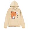 Funny Dudu Is Missing His Bubu Panda Bear Couple Hoodies Girl Kawaii Tops Women Cute Print Sweatshirt Men Clothes