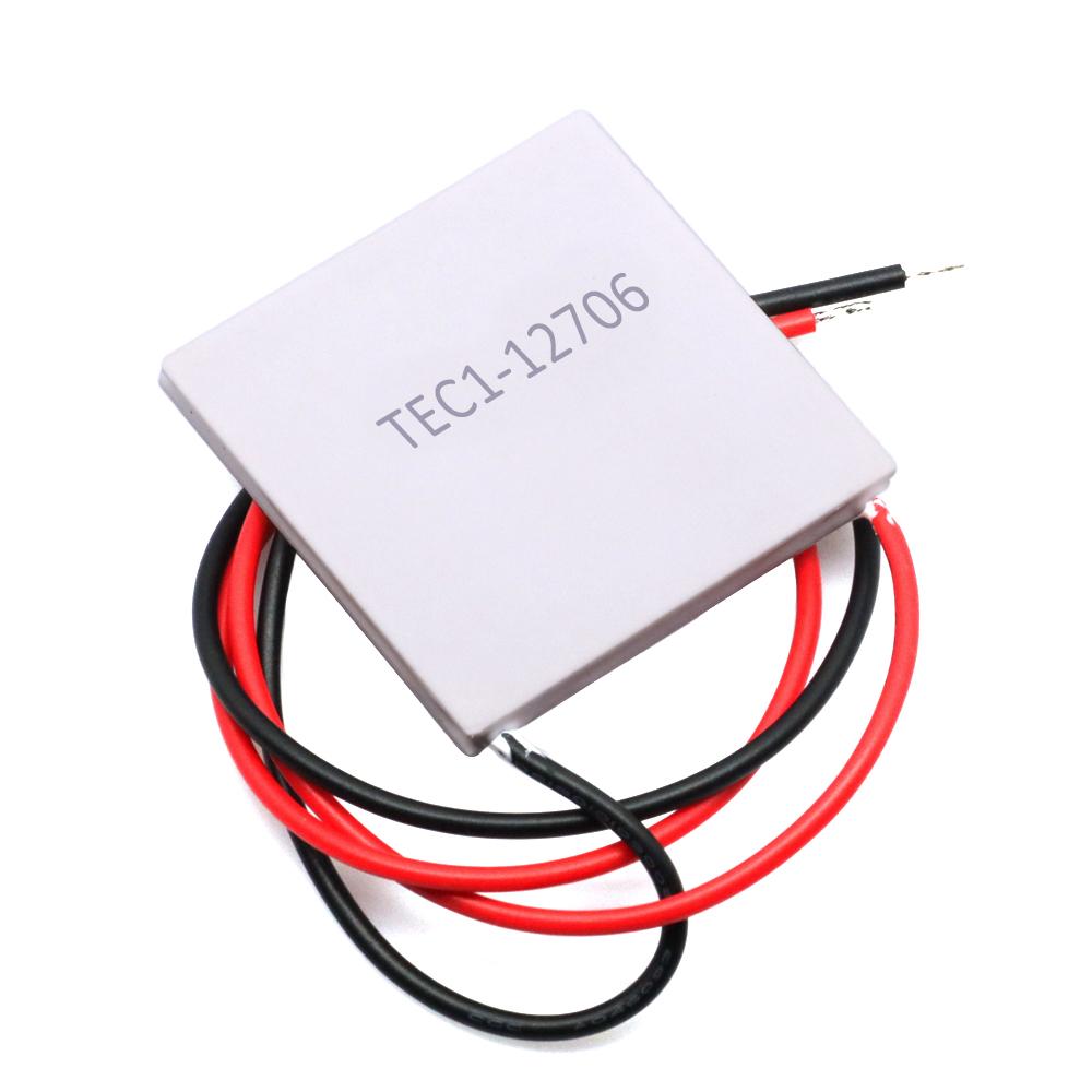 TEC1-12706 12706 TEC1-12705 Термоэлектрический охладитель Пельтье 40*40 мм 12 В Новый модуль полупроводникового охлаждения Пельтье