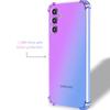 Ударопрочный градиентный чехол TPU для Samsung A06 A16 A36 A15 A25 A35 A55 M15 M35 M55 силиконовый защитный чехол прозрачные чехлы