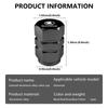AAAJG1 For Skoda 4pcs Car Logo Wheel Tire Valve Core Cap Auto Styling Accessories Kodiaq Octavia 2 3 Rapid Karoq Fabia Kamiq Superb