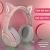 ONIKUMA K9 Cat Ear Noise-Cancelling Gaming Headset, 7.1 Wired for PC & Mobile