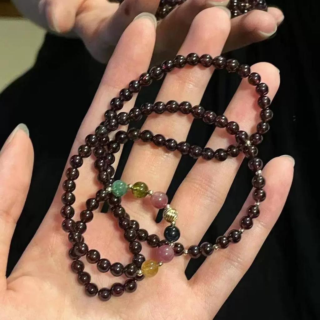 Очаровательный браслет с розовыми кристаллами и цветочным узором - Мечтательный подарок в придворном стиле для девушки